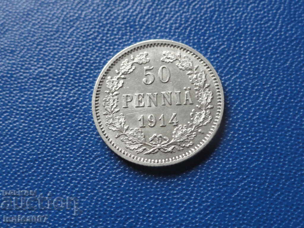 Auction Russia (Finland) 1914 - 50 pennies Auction Russia (Finland) 1914 - 50 pennies