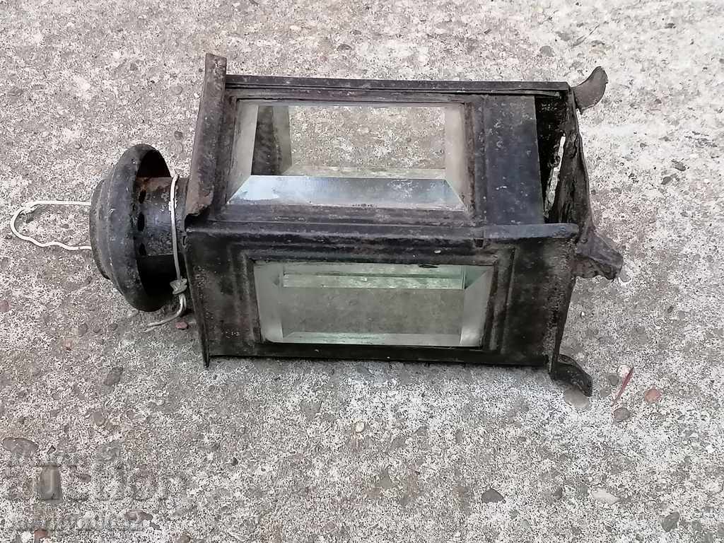 Аукцион Старо немско фенерче лампа прожектор Аукцион Старо немско фенерче лампа прожектор