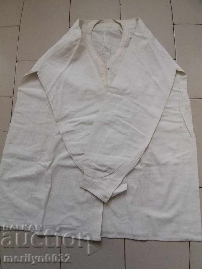 Vechi cămașă țesute manual Selvage, costum, rochie, zestre - 5 Vechi cămașă țesute manual Selvage, costum, rochie, zestre - 5