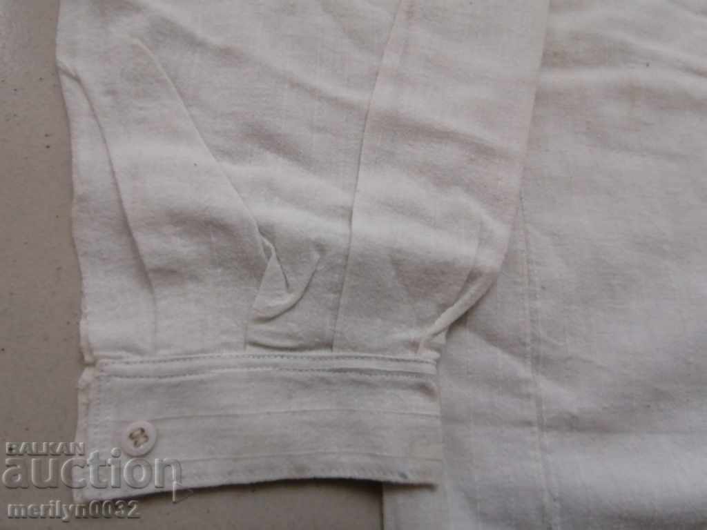 Vechi cămașă țesute manual Selvage, costum, rochie, zestre - 6 Vechi cămașă țesute manual Selvage, costum, rochie, zestre - 6