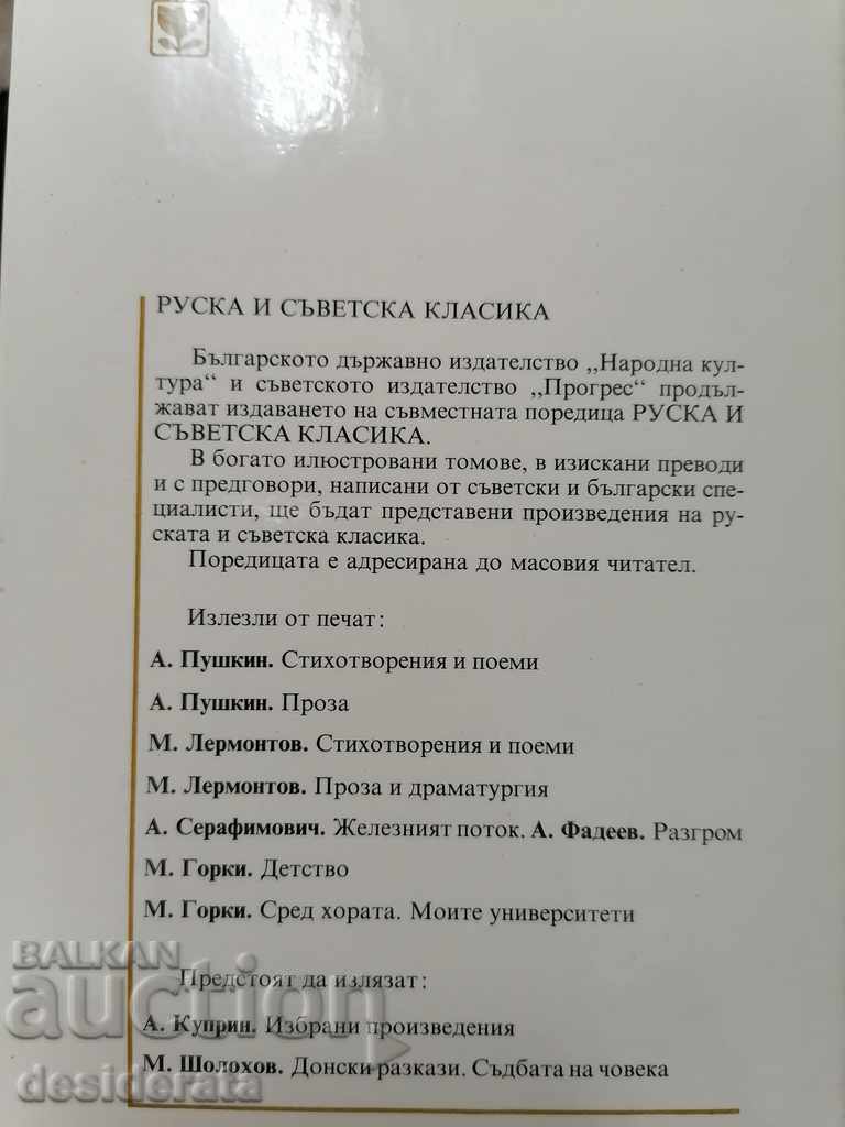 Auction  Russian and Soviet classics - 13 books