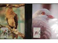 Mauritius - endangered fauna, pigeon, WWF