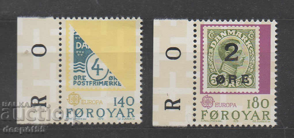 1979. Insulele Feroe. Europa - Poștă și telecomunicații.