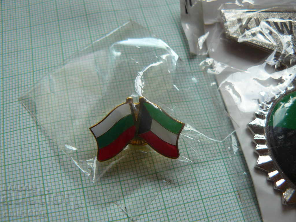 Delivery of Badge big flag of Kuwait + small meeting Bulgaria Kuwait Delivery of Badge big flag of Kuwait + small meeting Bulgaria Kuwait