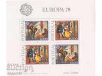 1979. Portugalia. Europa - Poștă și comunicare. Bloc.