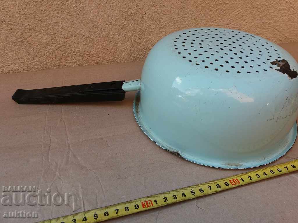 MASSIVE ENAMEL DRILL FOR FEASTS, COOKING SOC. - 6 MASSIVE ENAMEL DRILL FOR FEASTS, COOKING SOC. - 6