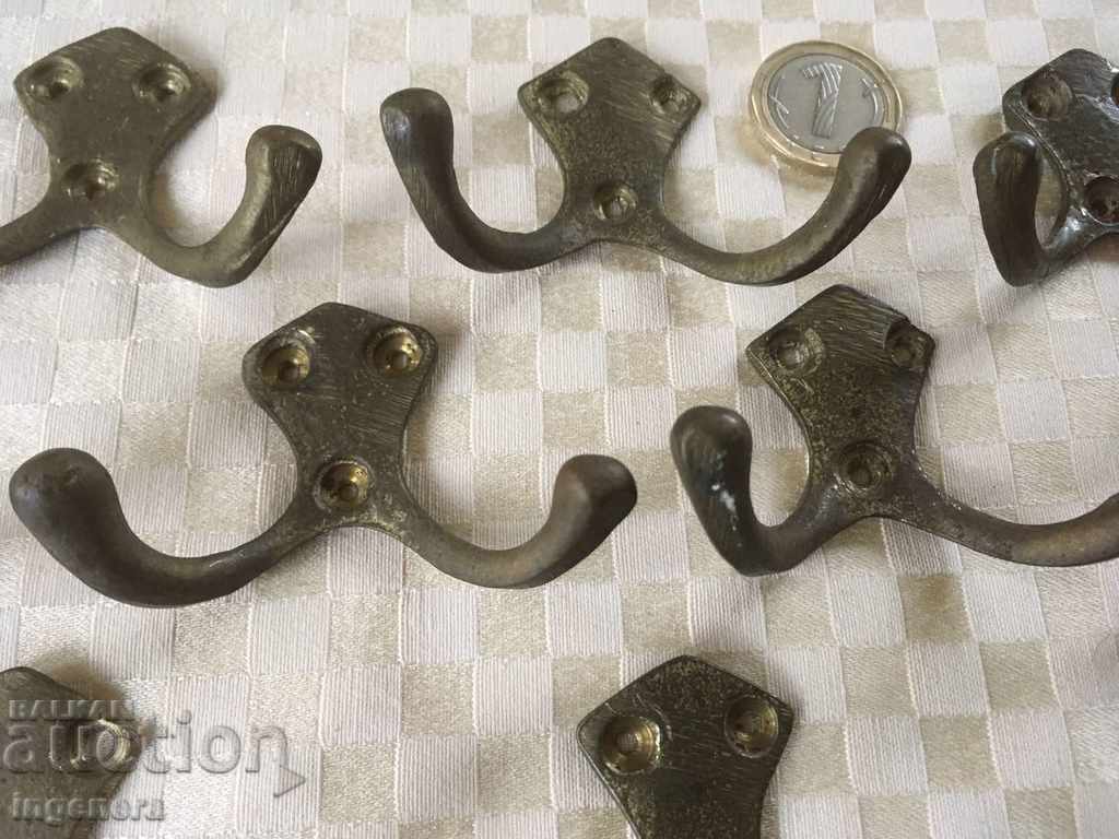 HANGER HANGER BRASS FROM SOCA-10 PCS with price 35.00 BGN | € 17.90 HANGER HANGER BRASS FROM SOCA-10 PCS with price 35.00 BGN | € 17.90