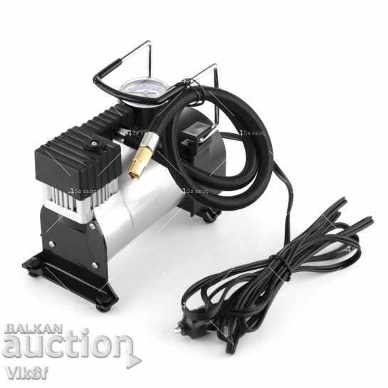 Powerful metal compressor for inflating car tires with price 28.50 BGN | € 14.57 Powerful metal compressor for inflating car tires with price 28.50 BGN | € 14.57
