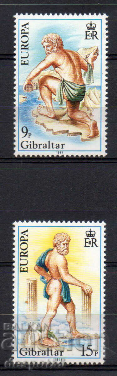 1981. Gibraltar. Europa - Folclor.