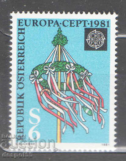1981. Austria. Europa - Folclor.