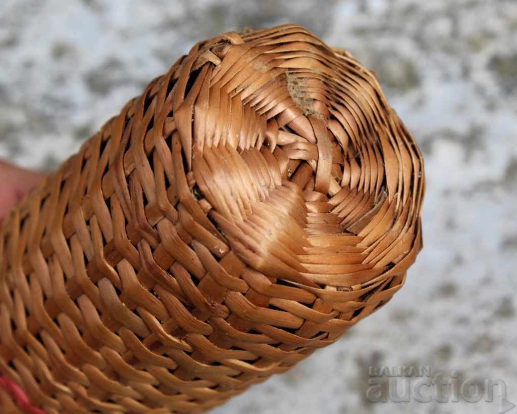 EARLY SOC PERFUME BOTTLE ODECOLON KNITTED BAKELITE CAP - 5