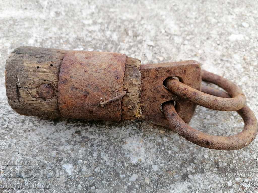 Metal rings, wrought iron for a wagon - 5 Metal rings, wrought iron for a wagon - 5