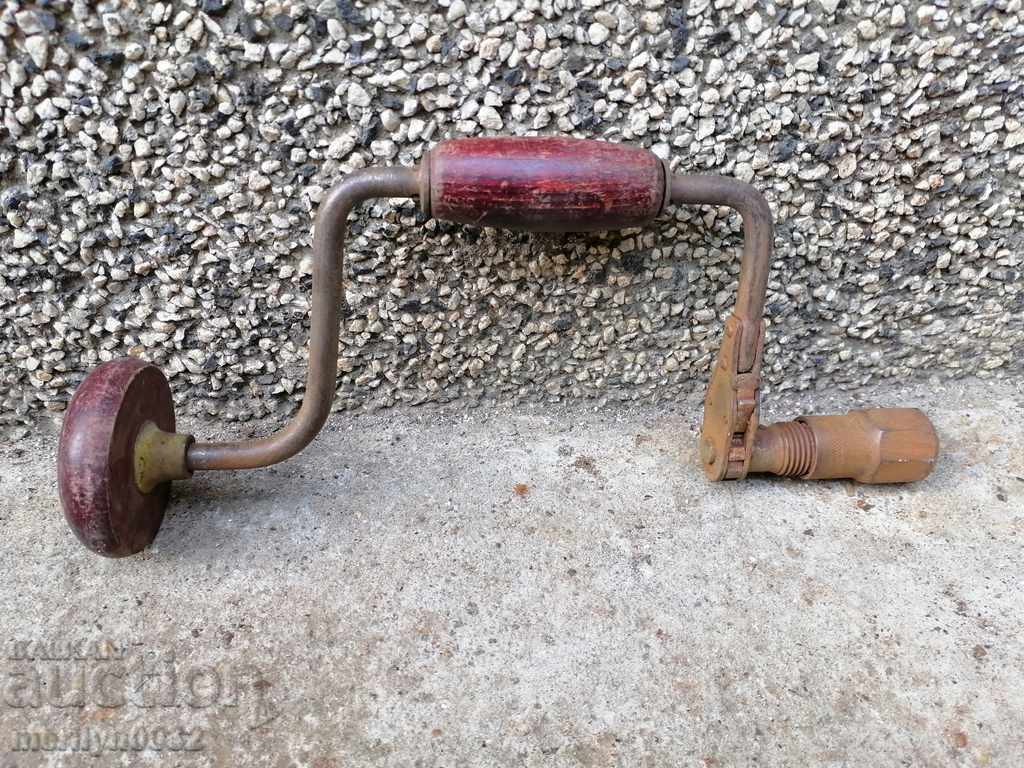 Old German carpentry matkap, drill, tool with price 48.00 BGN | € 24.54 Old German carpentry matkap, drill, tool with price 48.00 BGN | € 24.54