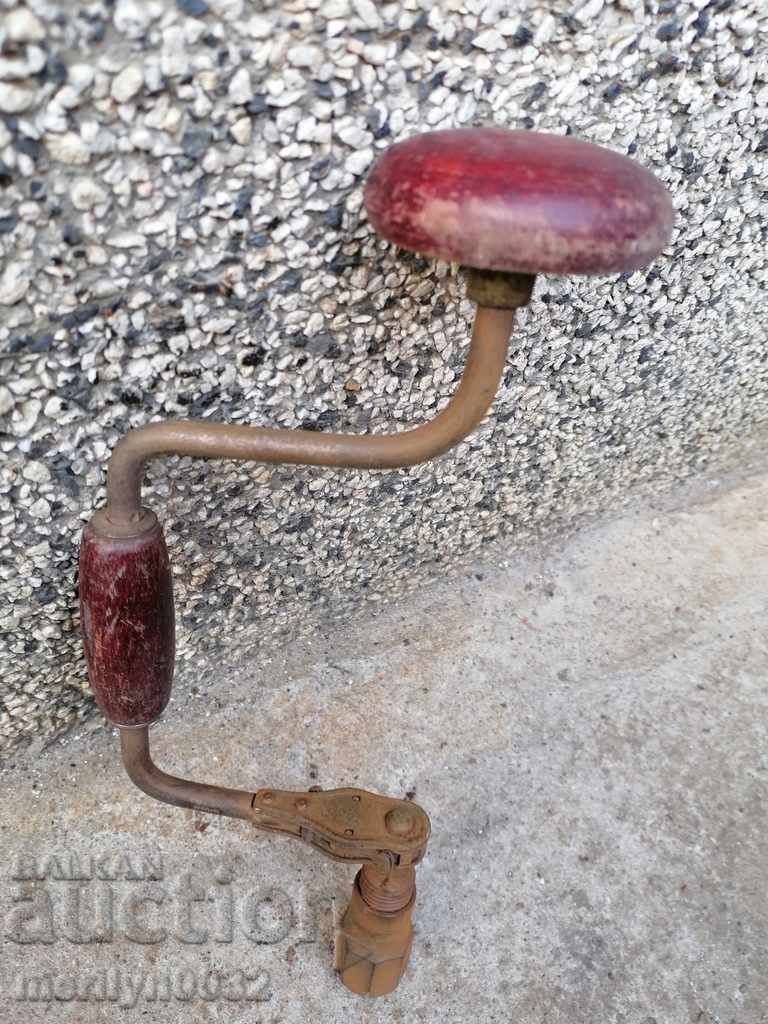 Old German carpentry matkap, drill, tool - 6 Old German carpentry matkap, drill, tool - 6
