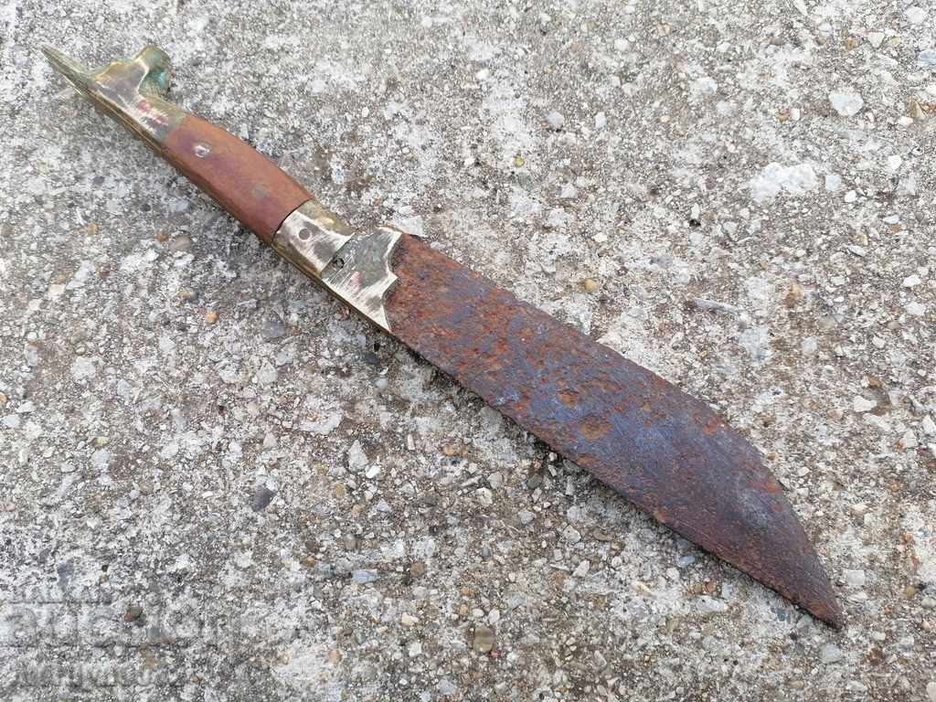 Old hunting knife blade dagger - 6