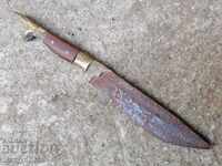 Παλιά λεπίδα στιλέτο μαχαιριών κυνηγιού