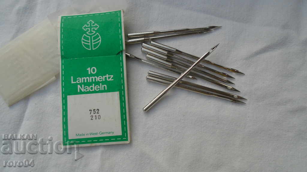 SEWING MACHINE NEEDLES - NEW with price 8.99 BGN | € 4.60