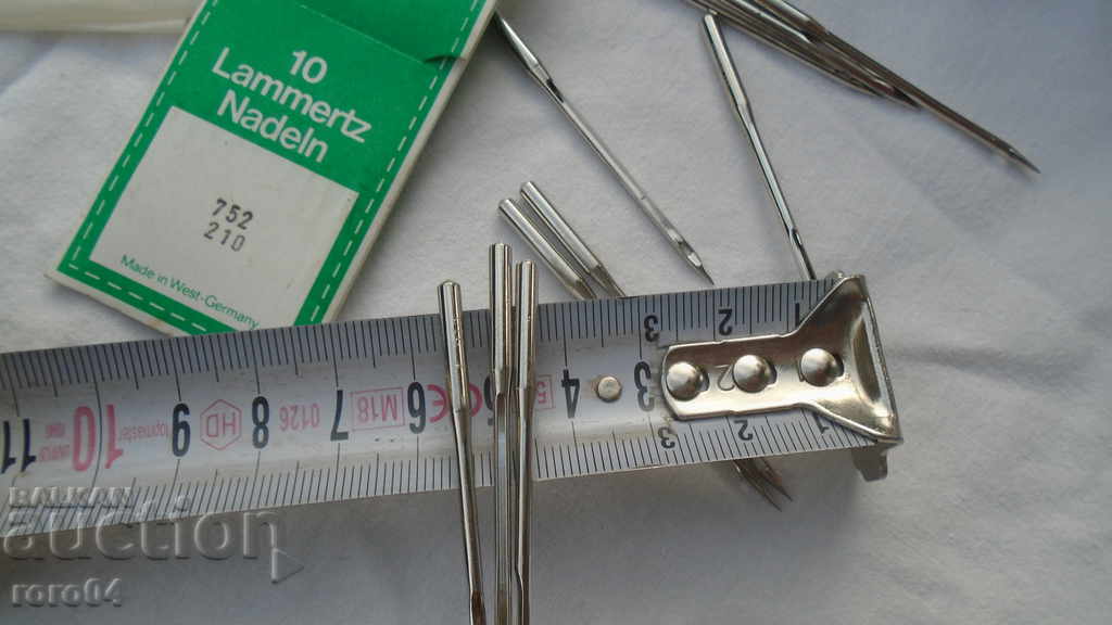 Delivery of SEWING MACHINE NEEDLES - NEW