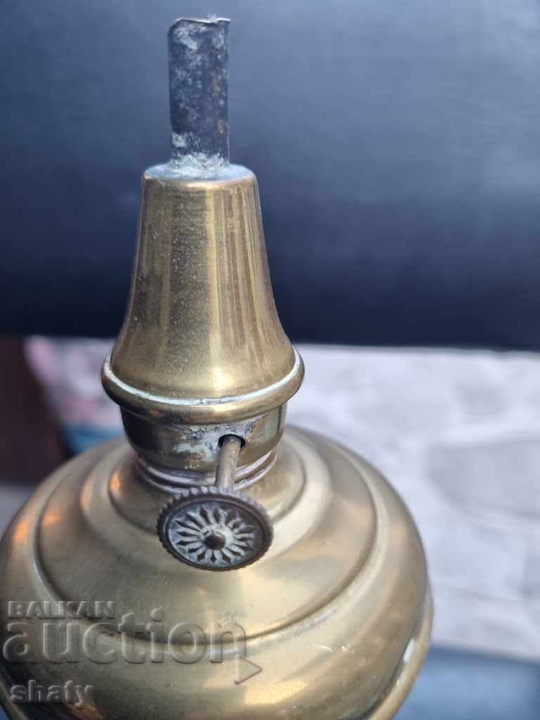 Стара френска газена лампа. с цена 45.00 лв. | € 23.01 Стара френска газена лампа. с цена 45.00 лв. | € 23.01