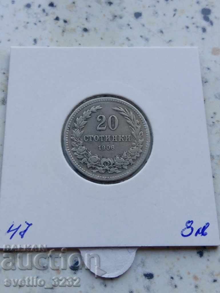 20 cents 1906 20 cents 1906