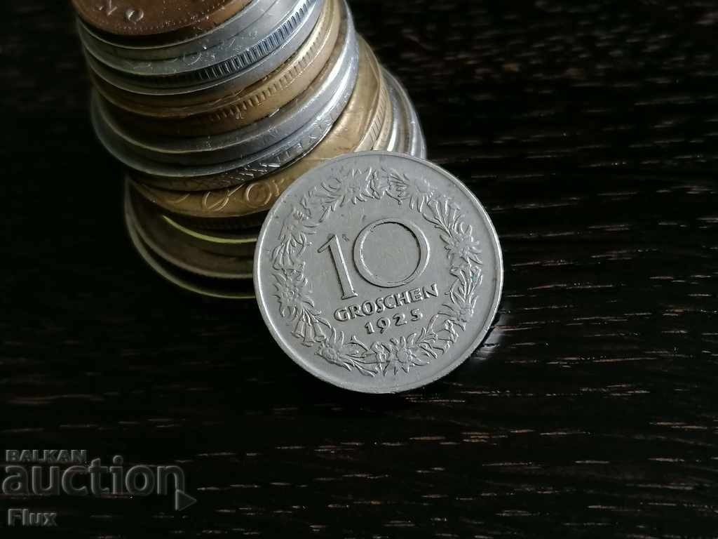 Coin - Austria - 10 groschen 1925