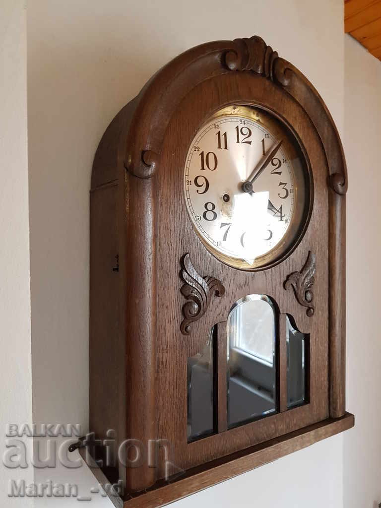 Παλιά γερμανικό ρολόι τοίχου - 5 Παλιά γερμανικό ρολόι τοίχου - 5