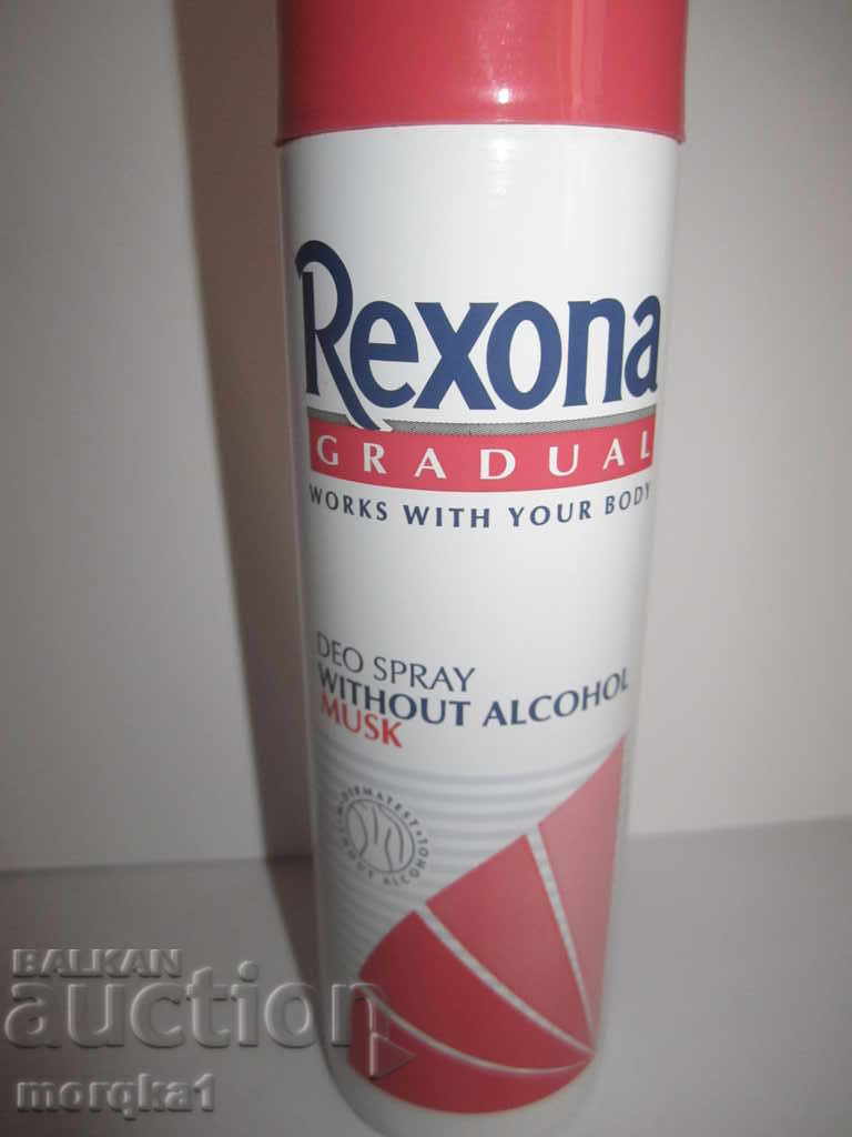 Deodorant, fragrance, Rexona Gradual early 90's with price 15.00 BGN | € 7.67 Deodorant, fragrance, Rexona Gradual early 90's with price 15.00 BGN | € 7.67