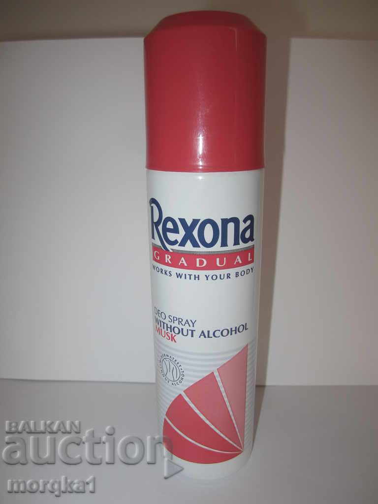 Deodorant, parfum, Rexona Gradual la începutul anilor '90