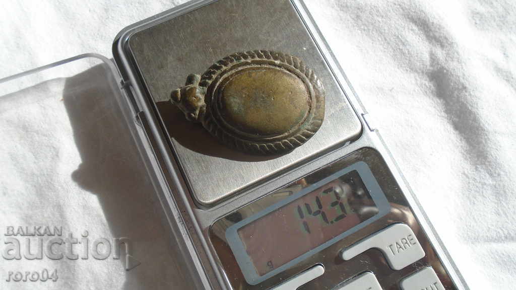 HORSE JACK APPLICATION - BRONZE - WW II - 7