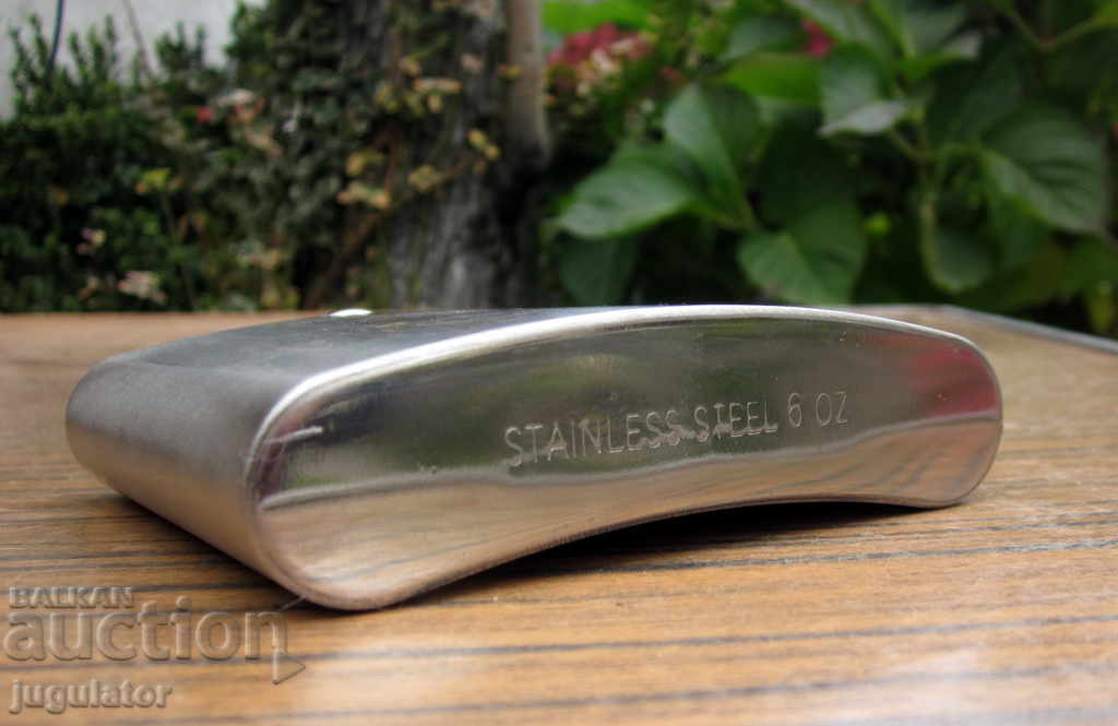 Russian type new pocket jug for alcohol with the coat of arms of the USSR - 6 Russian type new pocket jug for alcohol with the coat of arms of the USSR - 6