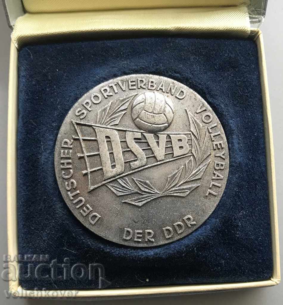 29019 GDR plaque GDR volleyball federation