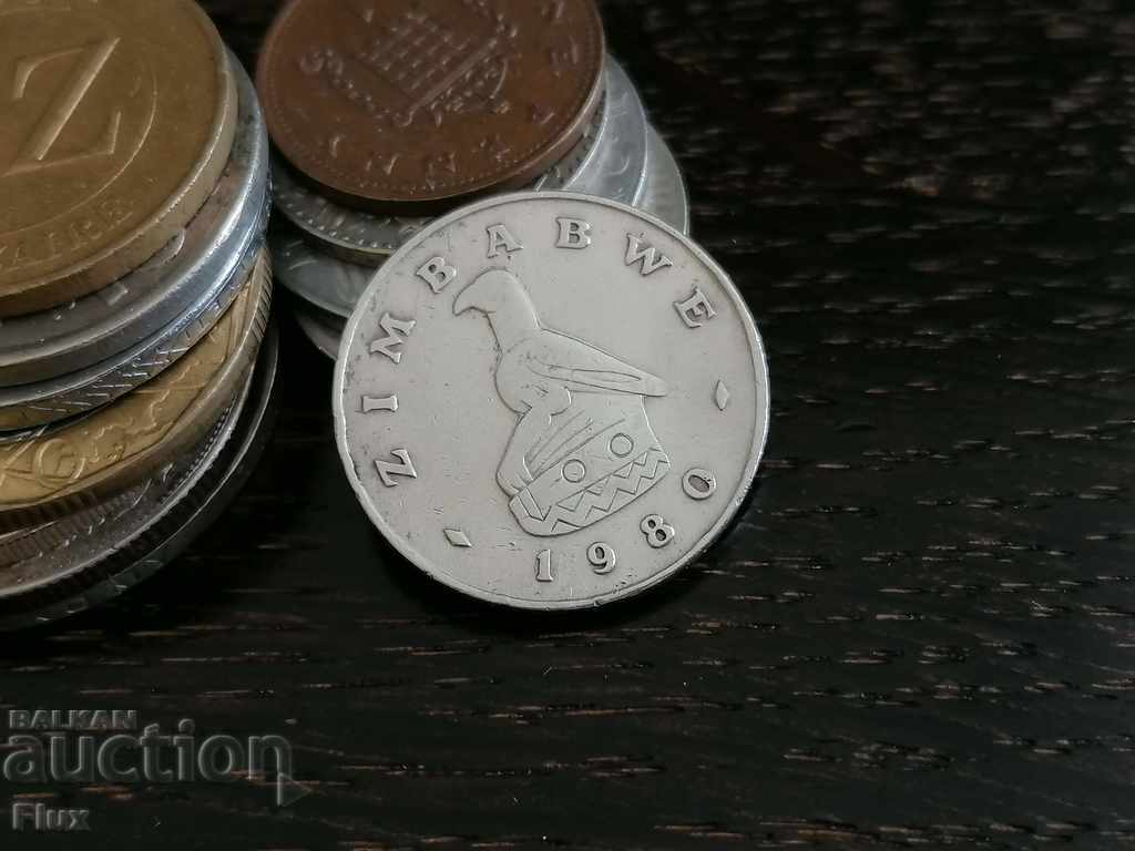 Coin - Zimbabwe - 20 cents 1980 with price 2.75 BGN | € 1.41 Coin - Zimbabwe - 20 cents 1980 with price 2.75 BGN | € 1.41