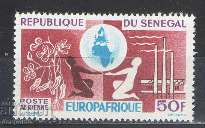 1964. Senegal. Europa - Africa. Cooperare.