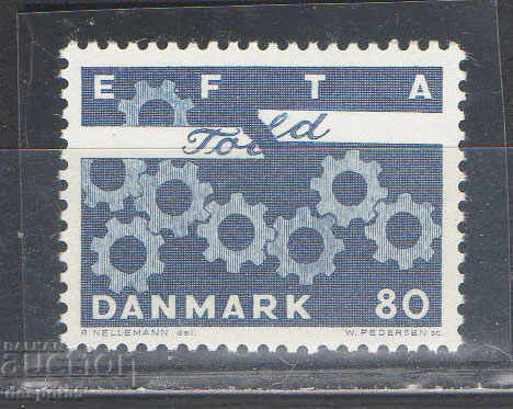 1967. Дания. Европейска асоциация за свободна търговия.
