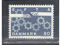 1967. Дания. Европейска асоциация за свободна търговия.