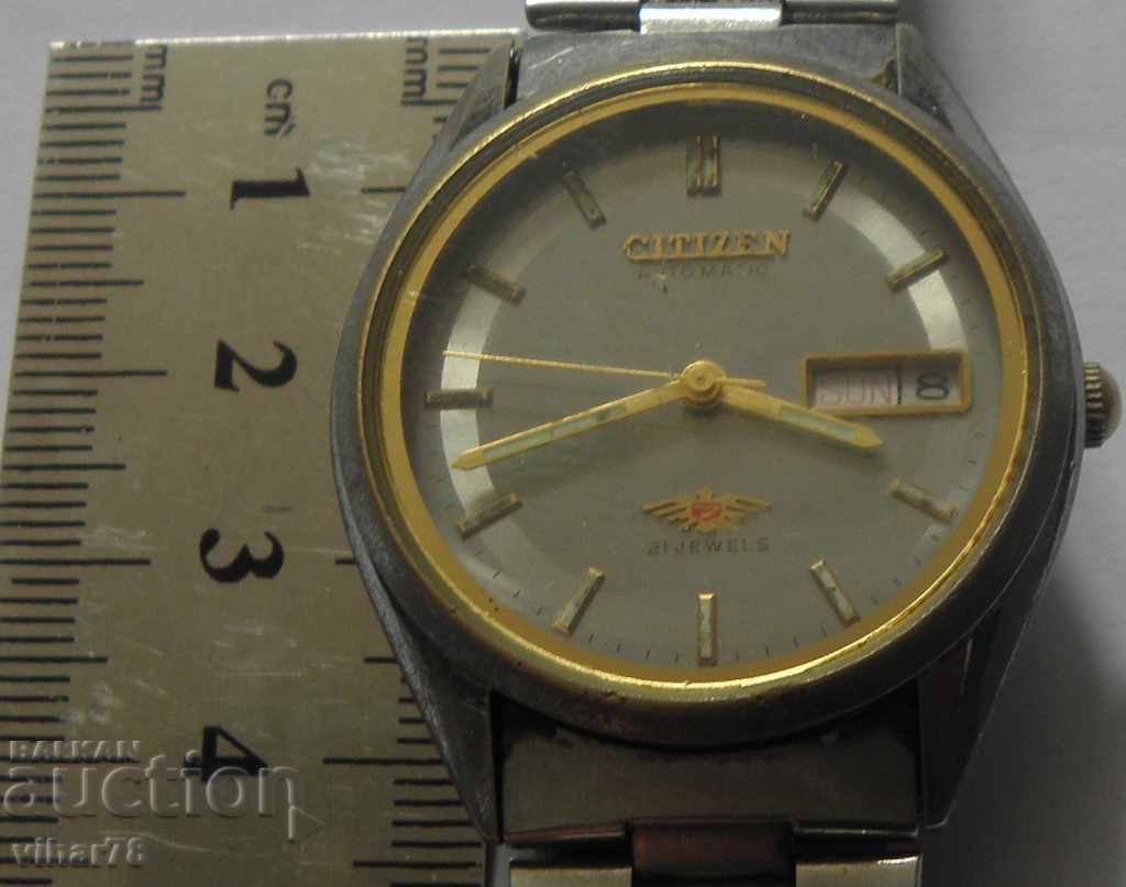 Delivery of MEN'S WATCH SITIZEN-SITIZEN Delivery of MEN'S WATCH SITIZEN-SITIZEN