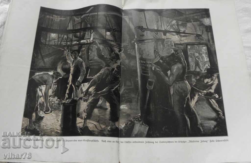 Livrarea REVISTĂ MILITARĂ GERMANĂ - 1914 - PRIMUL RĂZBOI MONDIAL - 1