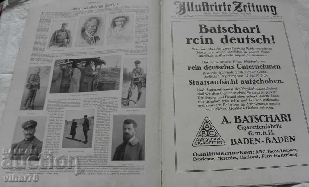 Auction  German Military Magazine - 1914 - World War I