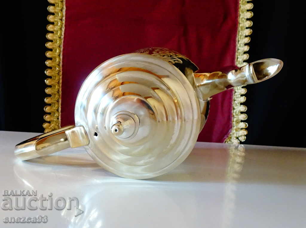 Delivery of English bronze jug, teapot, baroque, marking Delivery of English bronze jug, teapot, baroque, marking