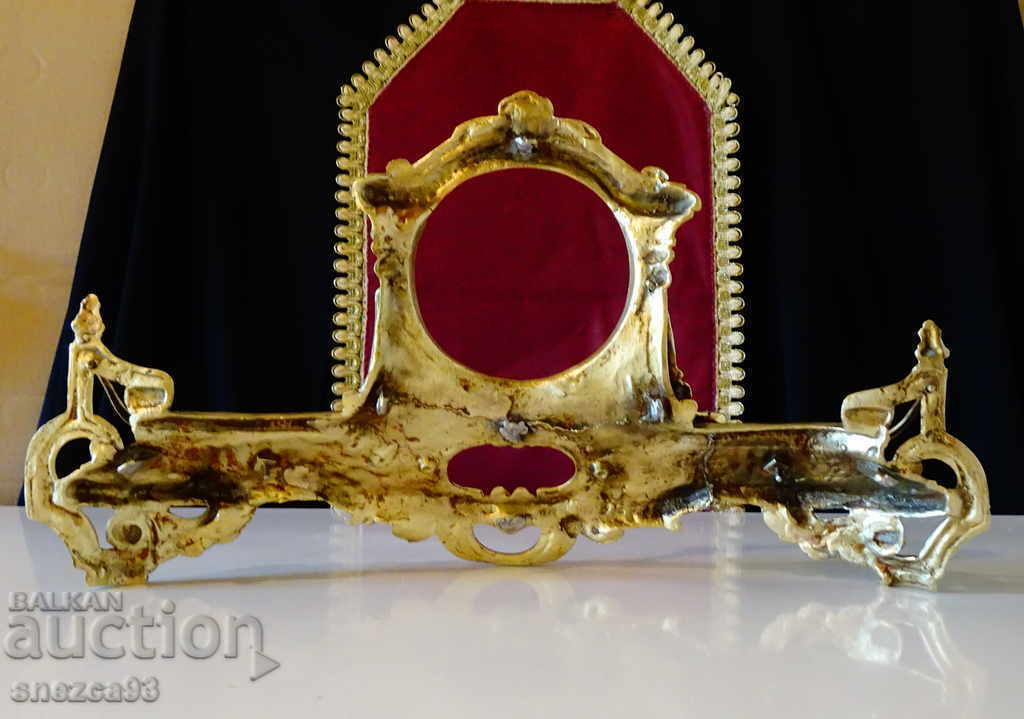 Baroque bronze frame for mirror, clock, furniture, fireplace. - 6 Baroque bronze frame for mirror, clock, furniture, fireplace. - 6