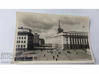 Пощенска картичка София Центърът 1958