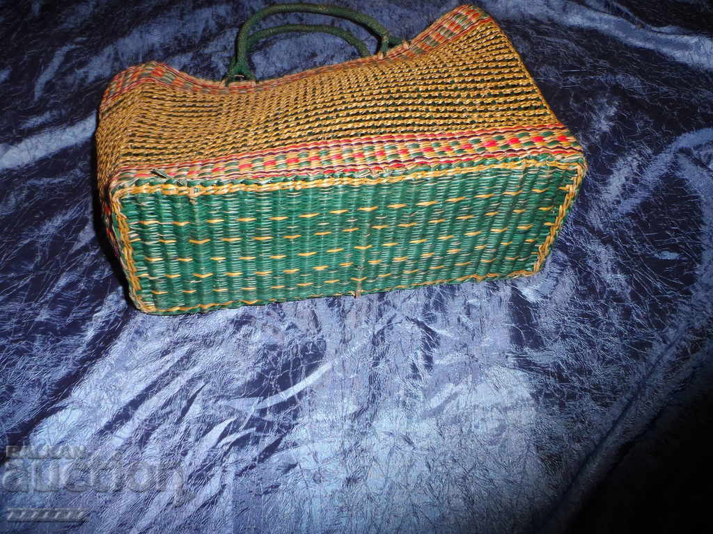 παλιά υφαντή τσάντα για ψώνια - 5 παλιά υφαντή τσάντα για ψώνια - 5