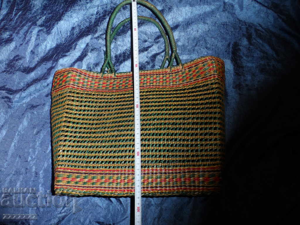 παλιά υφαντή τσάντα για ψώνια - 6 παλιά υφαντή τσάντα για ψώνια - 6