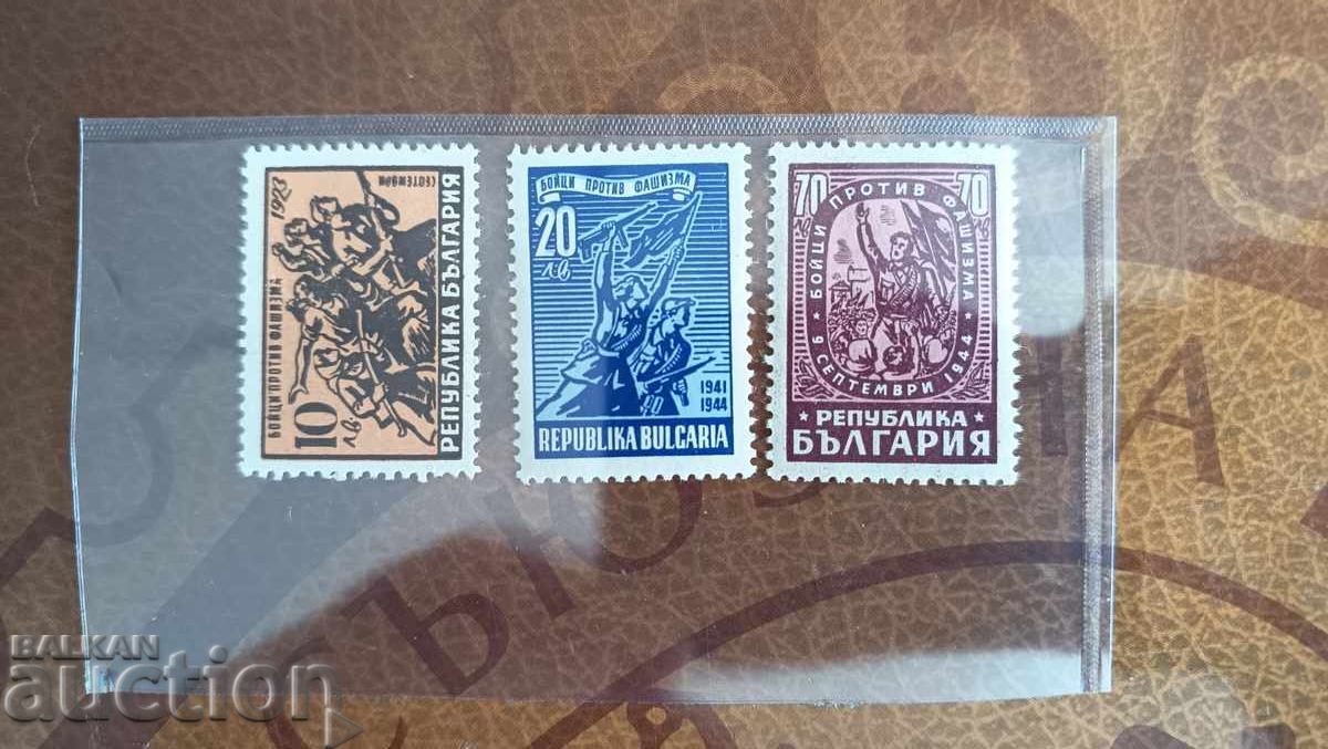 Fighters Against Fascism - Rare Series from 1947 Fighters Against Fascism - Rare Series from 1947