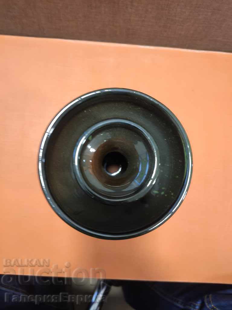 Κεραμικό λούστρο κεριών. Ύψος: 15 cm. Βαθμολόγηση - 5 Κεραμικό λούστρο κεριών. Ύψος: 15 cm. Βαθμολόγηση - 5