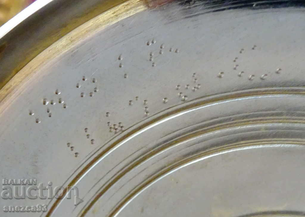 Bronze goblet, wine decanter, British India, marked. - 6