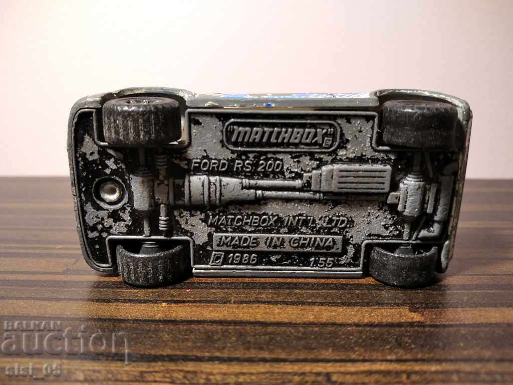 Old metal stroller Matchbox MATCHBOX FORD RS 200 - 7 Old metal stroller Matchbox MATCHBOX FORD RS 200 - 7