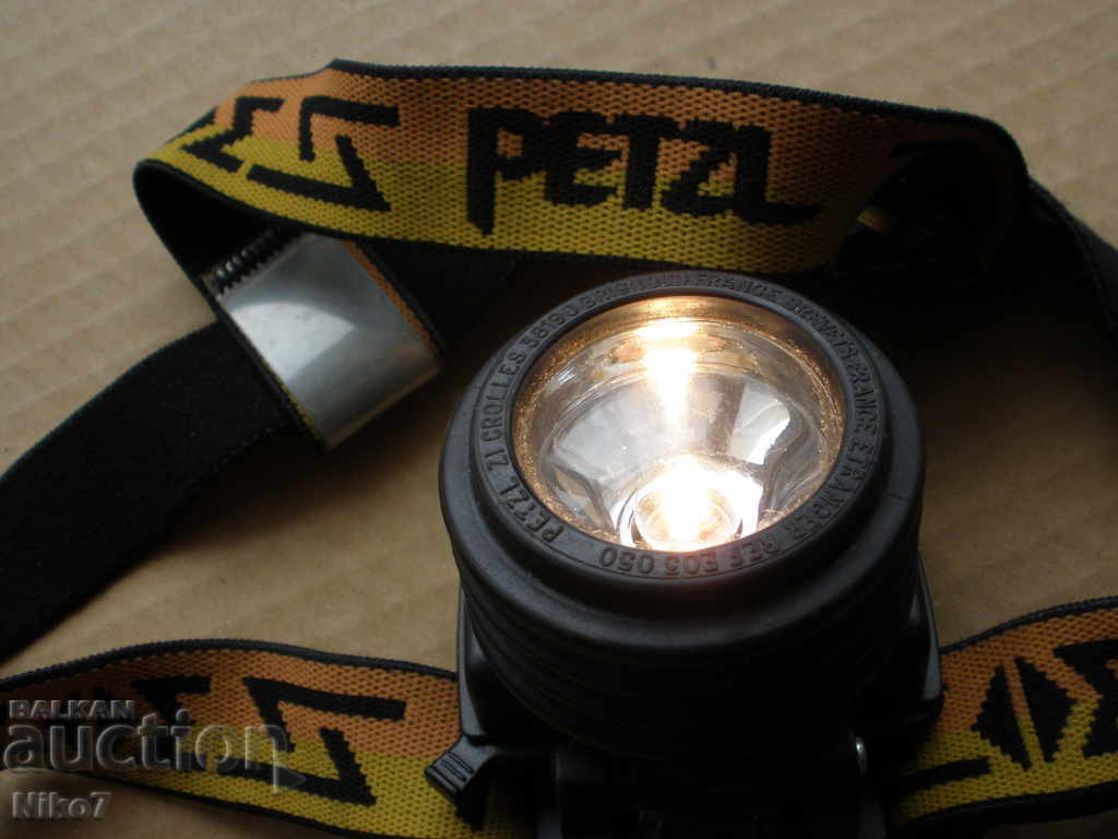 Δημοπρασία "Σταρ κεφαλόδεσμος για κεφάλι "PETZL"" Δημοπρασία "Σταρ κεφαλόδεσμος για κεφάλι "PETZL""