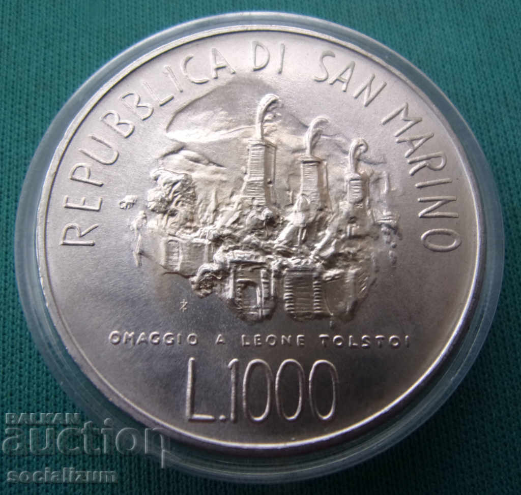San Marino 1000 Lire 1978 UNC Rare cu preț € 23.01 | 45.00 BGN
