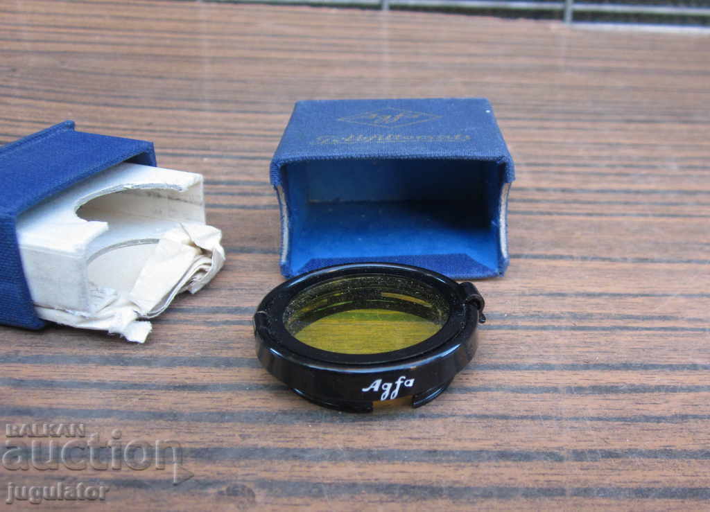 Аукцион стар Германски филтър AGFA 28 мм за мехов фотоапарат Аукцион стар Германски филтър AGFA 28 мм за мехов фотоапарат